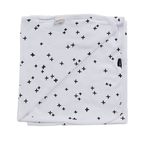 שמיכת פלוסים לבן