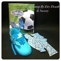 פריסה לבניית נעל ספורט מבצק סוכר