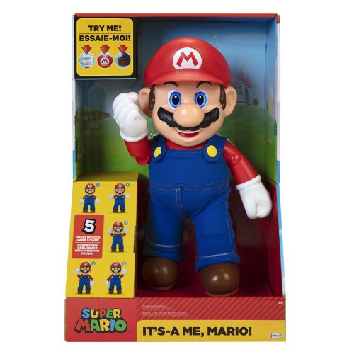 בובת מריו !ITS -A ME, MARIO מדברת ומנגנת