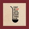 אדום - First we eat