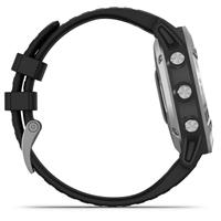 שעון דופק Garmin Fenix 6 Silver with Black Band