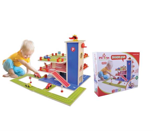 חניון מכוניות Pit Toys