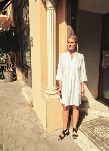 גלביית JULLY לבנה