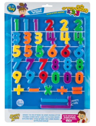 לוח מגנטיקדס 1,2,3