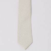 עניבה חתנים קרם לורקס דגם מנוקד