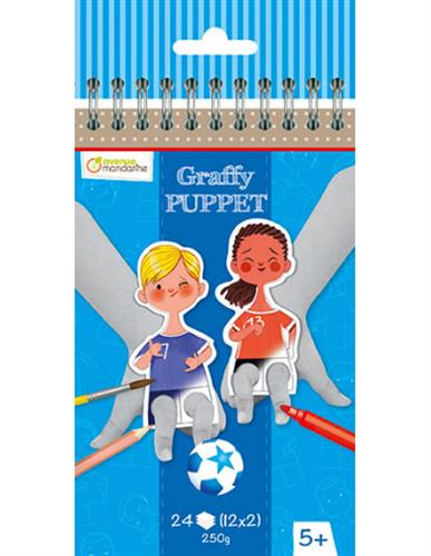 בובות אצבע לצביעה - כדורגל