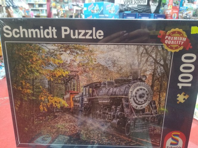 פאזל 1000 חלקים רכבת השלכת