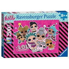 פאזל 200 חלקים lol  - ravensburger puzzle
