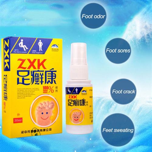 ספריי אבקה טיפולי למחלות רגליים ולהרגעת גירויים וגירודים