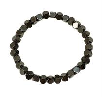 צמיד אבנים לגבר בחיתוך קובייה (המטייט)