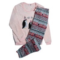 פיג'מה פלפי פינגווין נשים