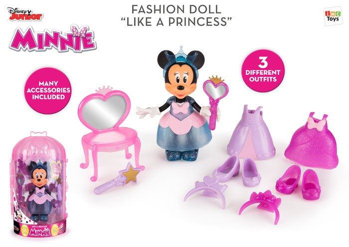 מיני מאוס- בובת אופנה כמו נסיכה