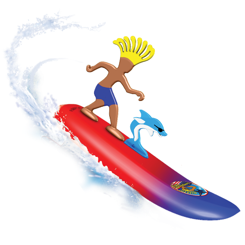 Surfer Dudes LEGEND&PETS