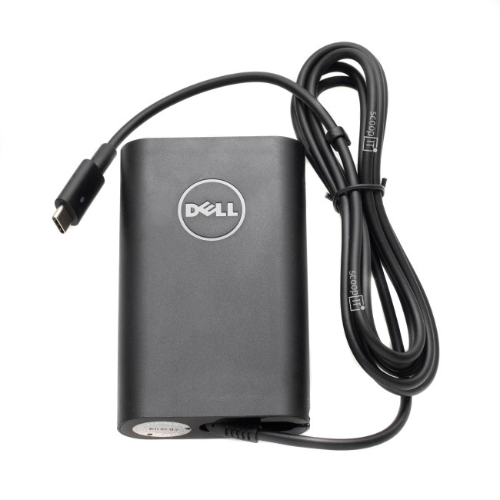 מטען מקורי למחשב נייד דל Dell 65W Type-C USB-C