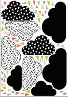 מדבקות טאץ'- עננים