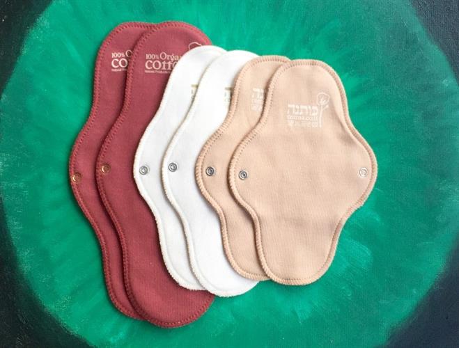 חבילת התנסות-6 מגנים ליומיום ברמות ספיגה וגדלים שונים