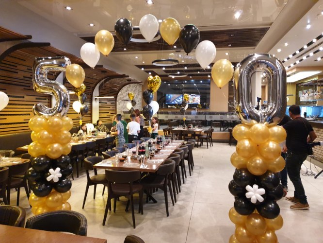 קשת בלונים - סטנדים