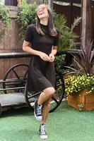 שמלת קלוש זואי שחורה