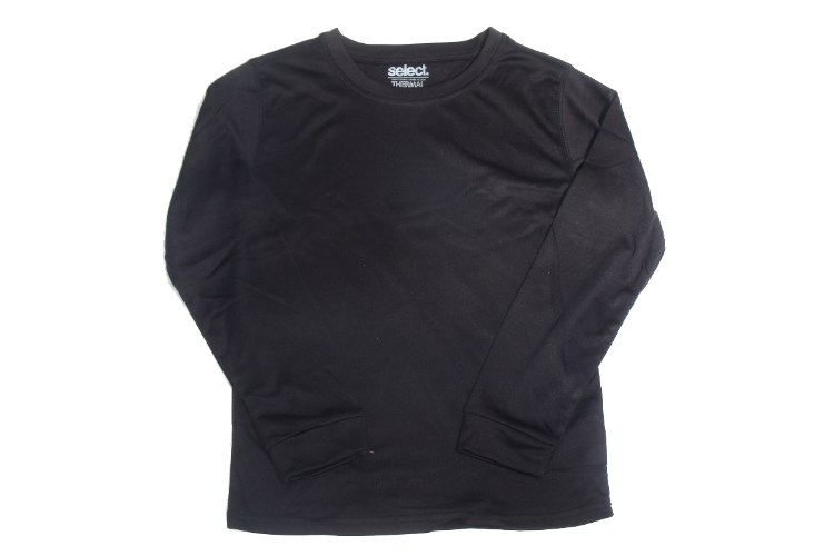 גופיה טרמית שחורה בנים