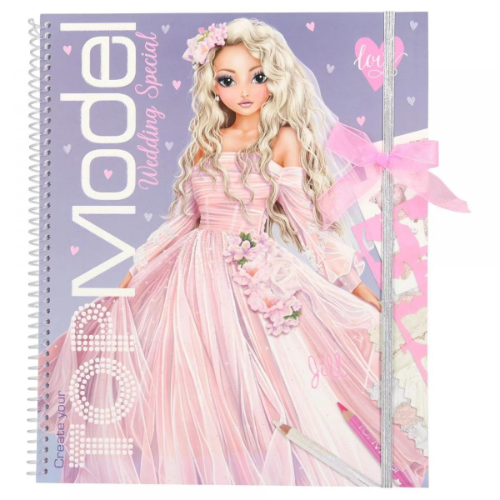 חוברת יצירה טופ מודל שמלות כלה