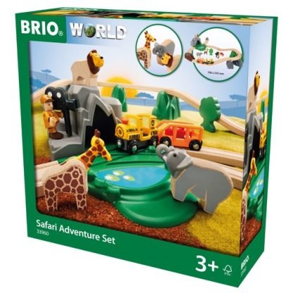 בריו BRIO סט רכבת ספארי 33960