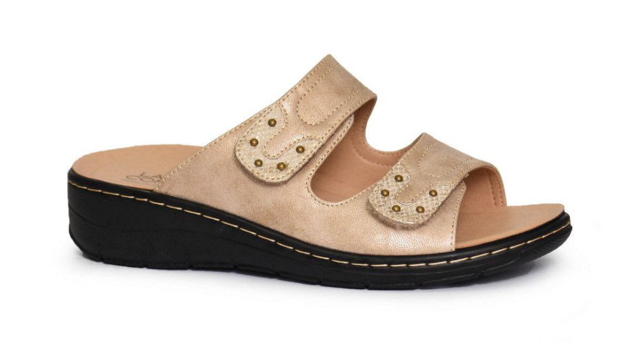 כפכף נוחות לנשים עם רפידה נשלפת דגם - 8056-16G