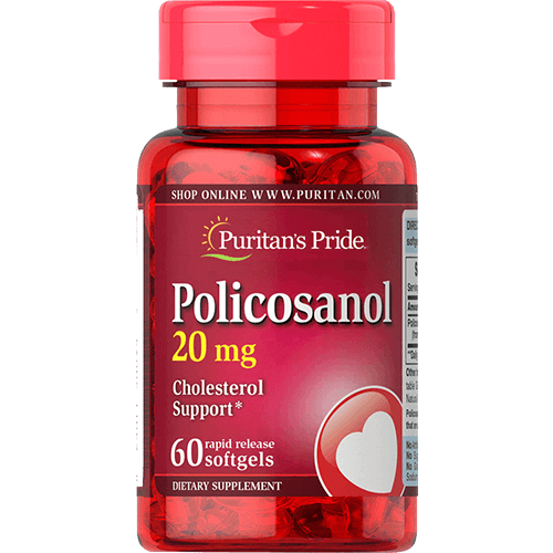 -- פוליקוסנול -- 20 מג I מכיל 60 כמוסות רכות