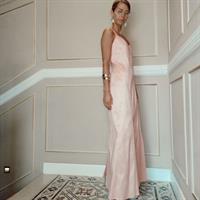 שמלת לילי ורודה