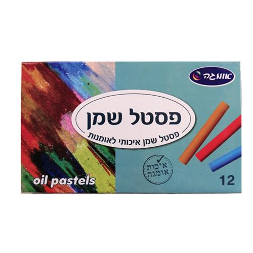פסטל שמן 12 יח