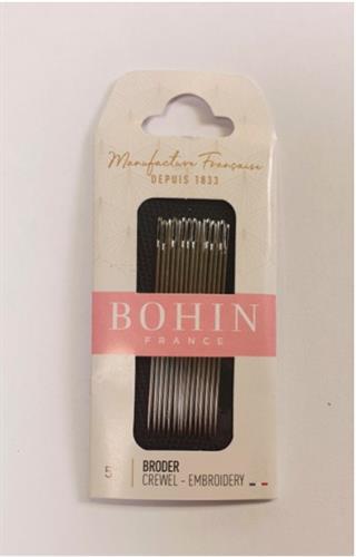 מחטים לריקמה 5 BOHIN