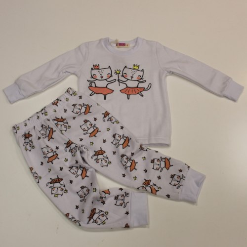 פיג'מה פוטר בנות חתולים