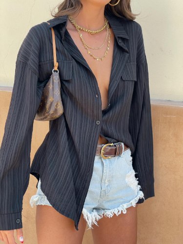 חולצת סאני שחור