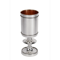 גביע קידוש כסף טהור דגם פניני כסף