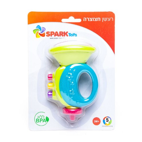 רעשן חצוצרה 3m+