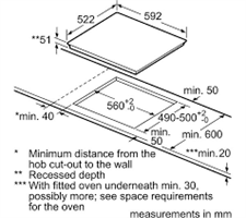 כיריים אינדוקציה Bosch PUE611BF1B בוש