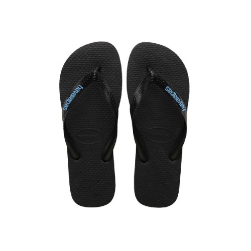 כפכפי הוויאנס גברים לוגו פילט שחור/טורקיז