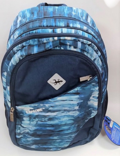 תיק גב אורטופדי כחול