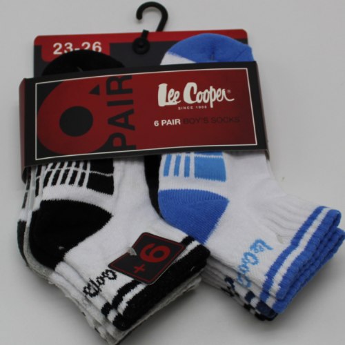 גרבי בנים מארז 6 LEE COOPER
