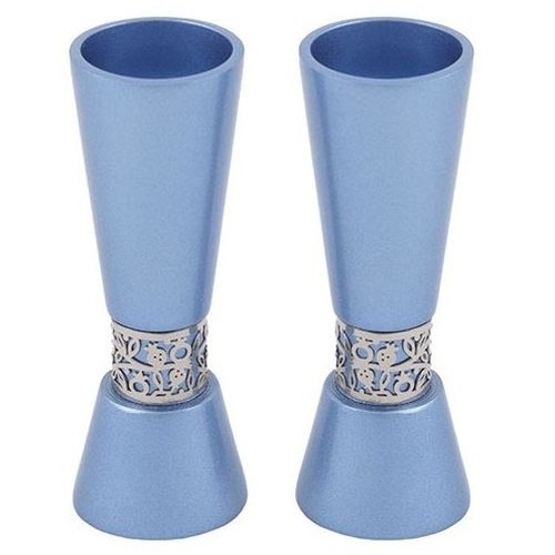 פמוטים עגולים גדולים עיטור רימונים