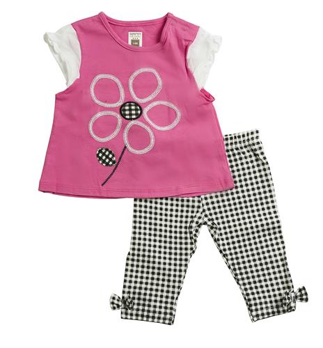 חליפת 7/8 פרח