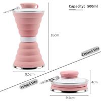 הבקבוק המתקפל - לשימוש אישי בעיצוב חדשני  500 מ"ל