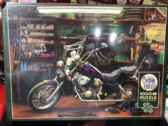 פאזל אופנוע 1000 חלקים