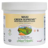 -- Maxi Green Supreme™  אבקת מיץ אנרגיה טבעי מרוכז -- 170 גרם, Maxi Health