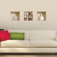 סט מדבקות נישה HOME