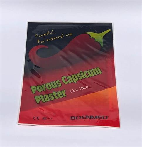 מדבקה לכאב עם קפסיקום