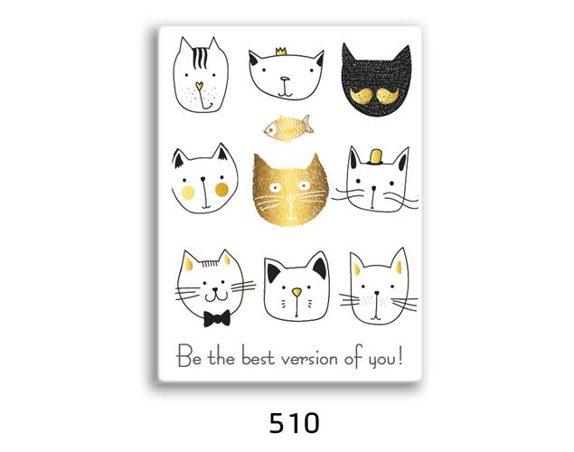 תמונת השראה מעוצבת לתינוקות, לסלון, חדר שינה, מטבח, ילדים - תמונת השראה דגם 510