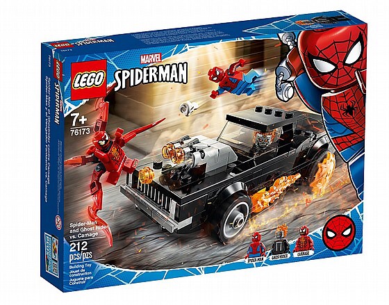 לגו ספיידרמן וגוסט ריידר