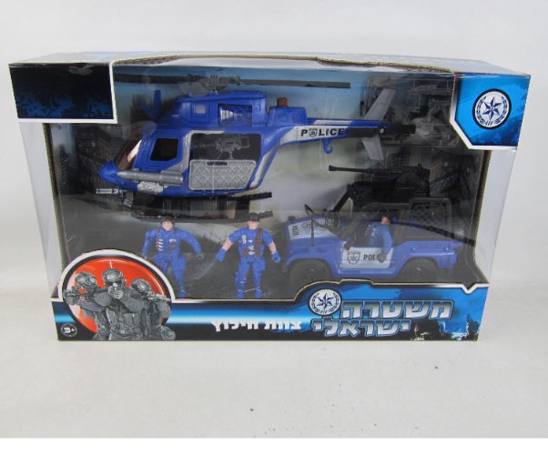 צוות חילוץ ומשטרה