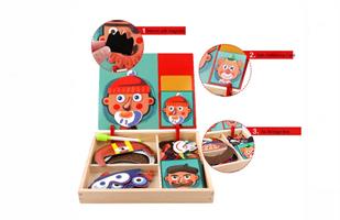 פאזל מגנט תלת מימד