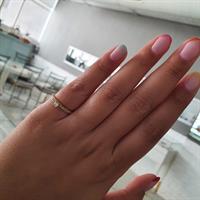 טבעת אירוסין זהב יהלומים 0.30 קראט